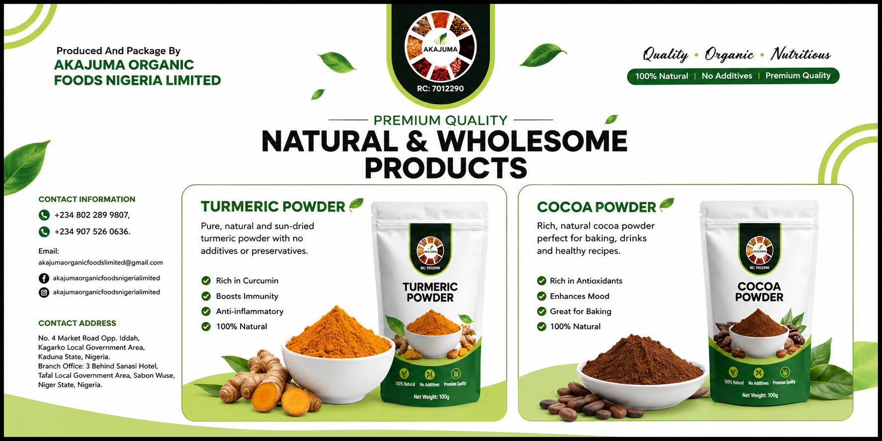 Cocoa Powder — bulk agricultural export from Nigeria Premium Nigerian Cocoa Powder for export